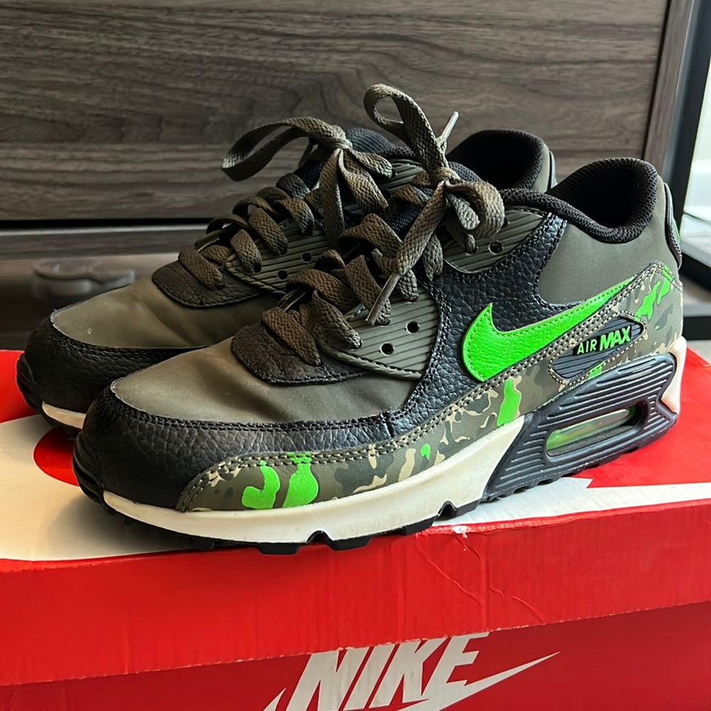 Nike Air Max 90 PRM LTR Leather GS